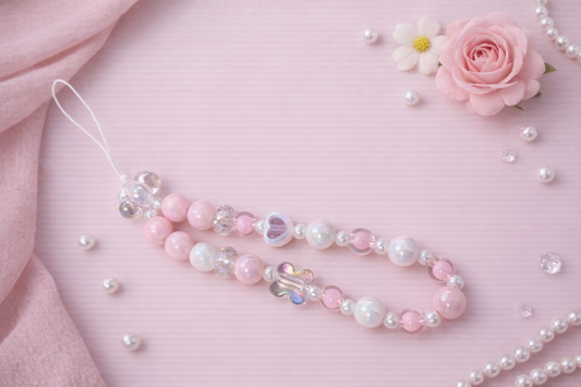 Blush & Butterfly Bracelet